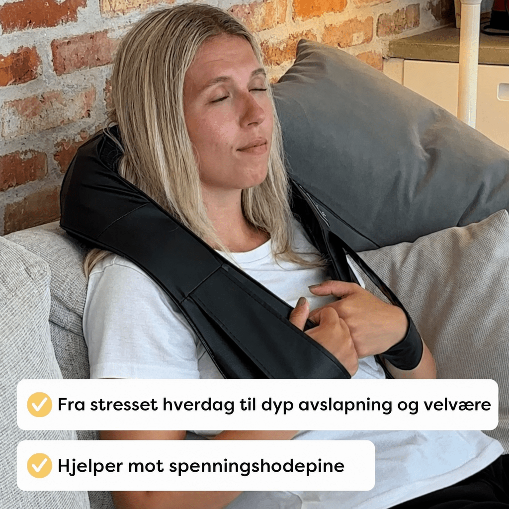 HomeMassager - Profesjonell skulder - og nakkemassasje hjemme! - AVABeauty.no