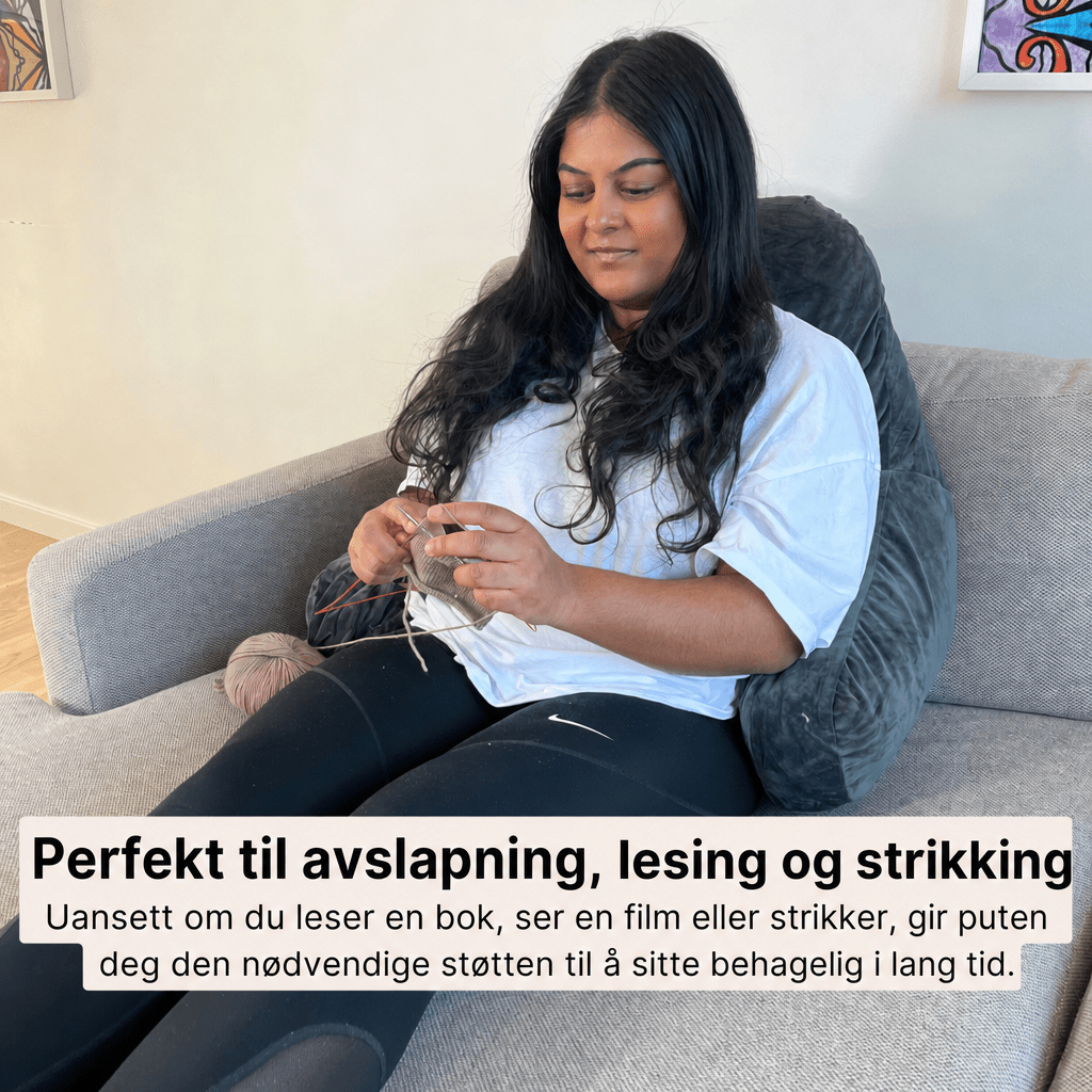 Husband Pillow – Den ultimate lesestøtteputen - AVABeauty.no