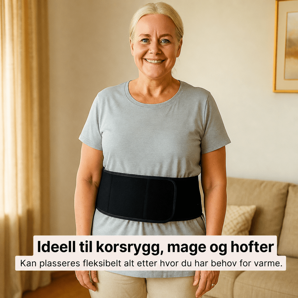 Infrarød varmepude til ryggen - AVABeauty.no