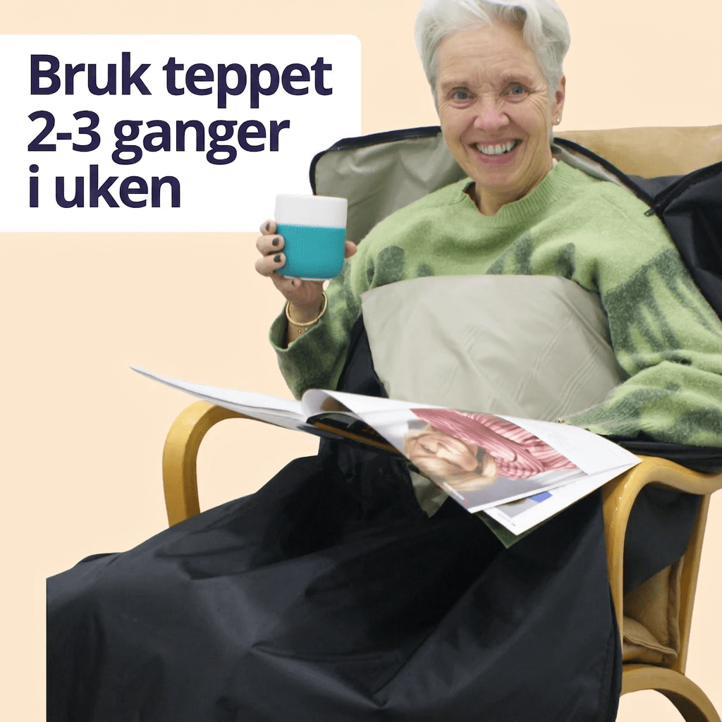 Infrarødt Saunateppe 2 - soner - AVABeauty.no