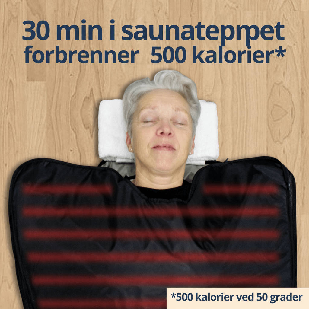 Infrarødt saunateppe med 2 soner (PAKKETILBUD 2 STK.) - AVABeauty.no