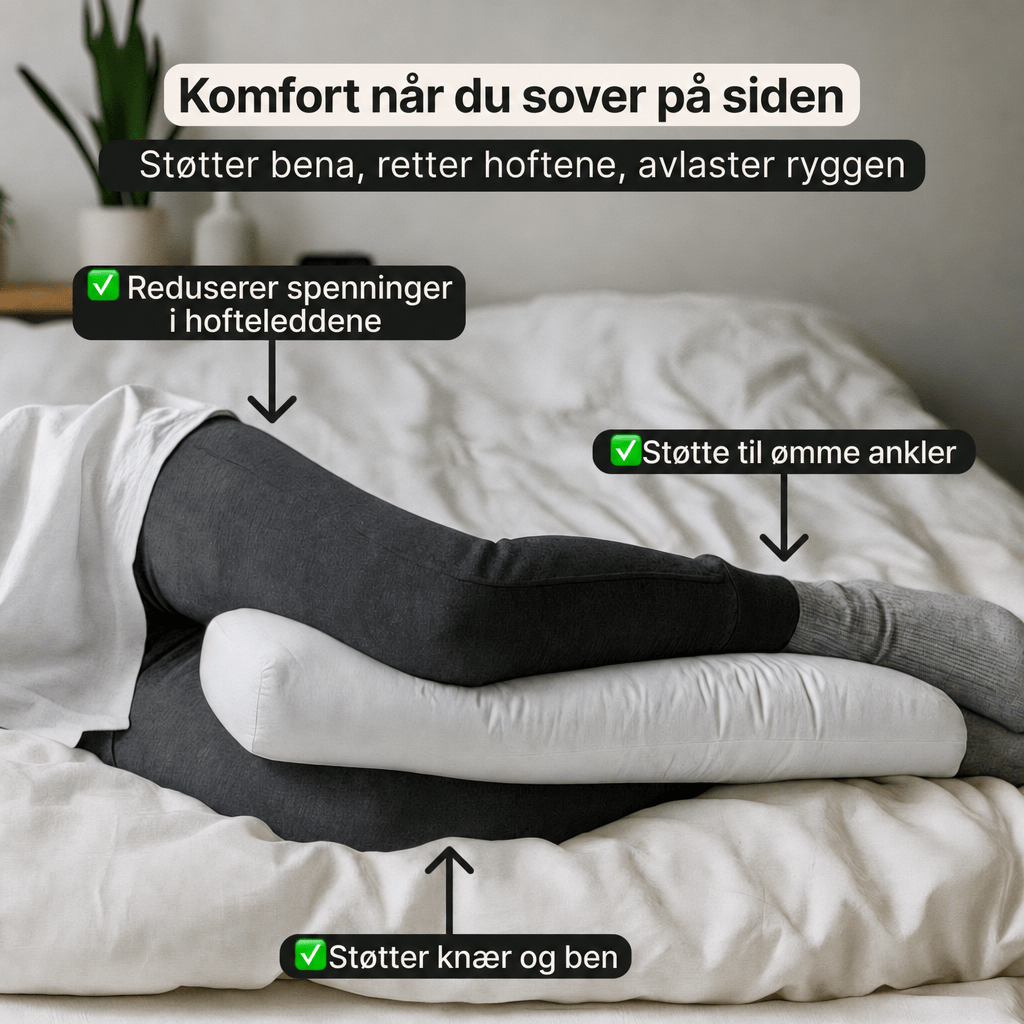 Kne og ankelspute inkl. trekk - AVABeauty.no