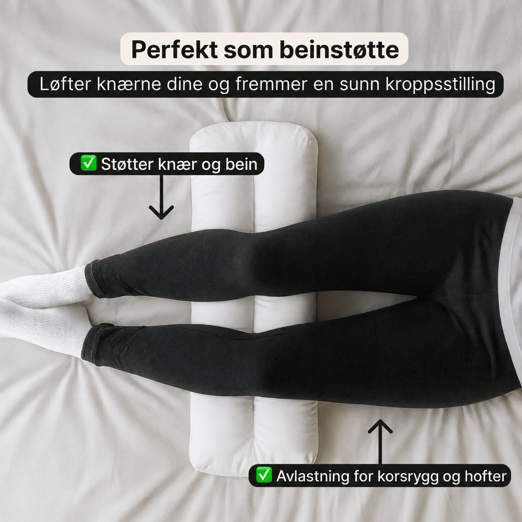 Kne og ankelspute inkl. trekk - AVABeauty.no
