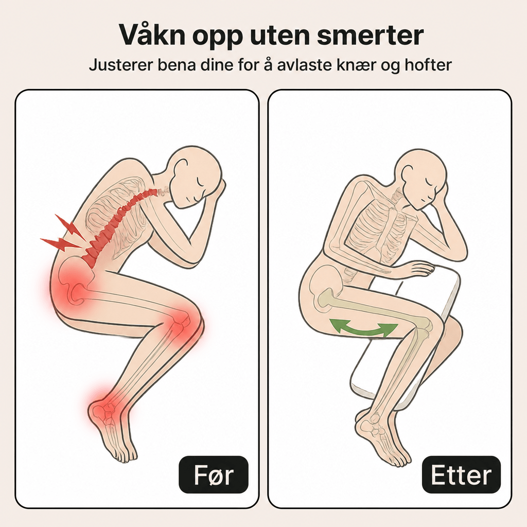 Kne og ankelspute inkl. trekk - AVABeauty.no