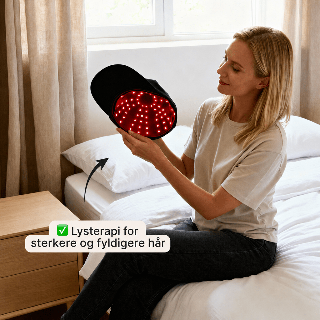 LED hårterapi - hatt – Motvirk hårtap - AVABeauty.no
