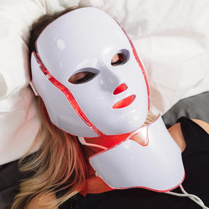 LED Lysterapi Ansiktsmaske