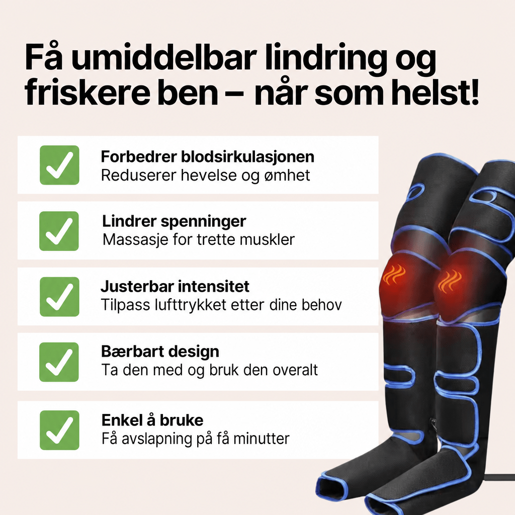 LegRelief+ – Kompresjonsstøvler som lindrer smerter og spenninger - AVABeauty.no