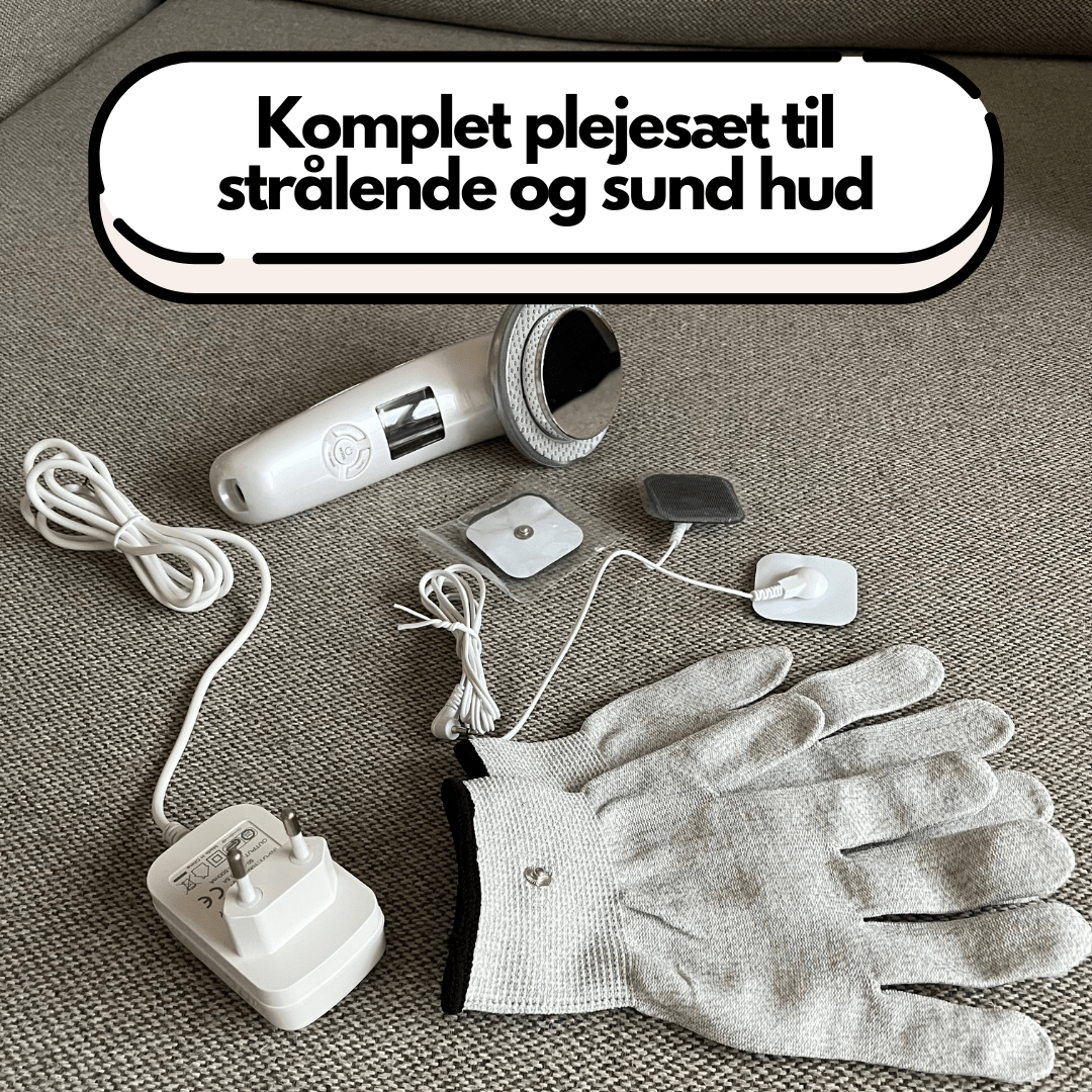 LumiTone 8 - i - 1 EMS ansiktsmassasjeapparat med rødtlysterapi - AVABeauty.no