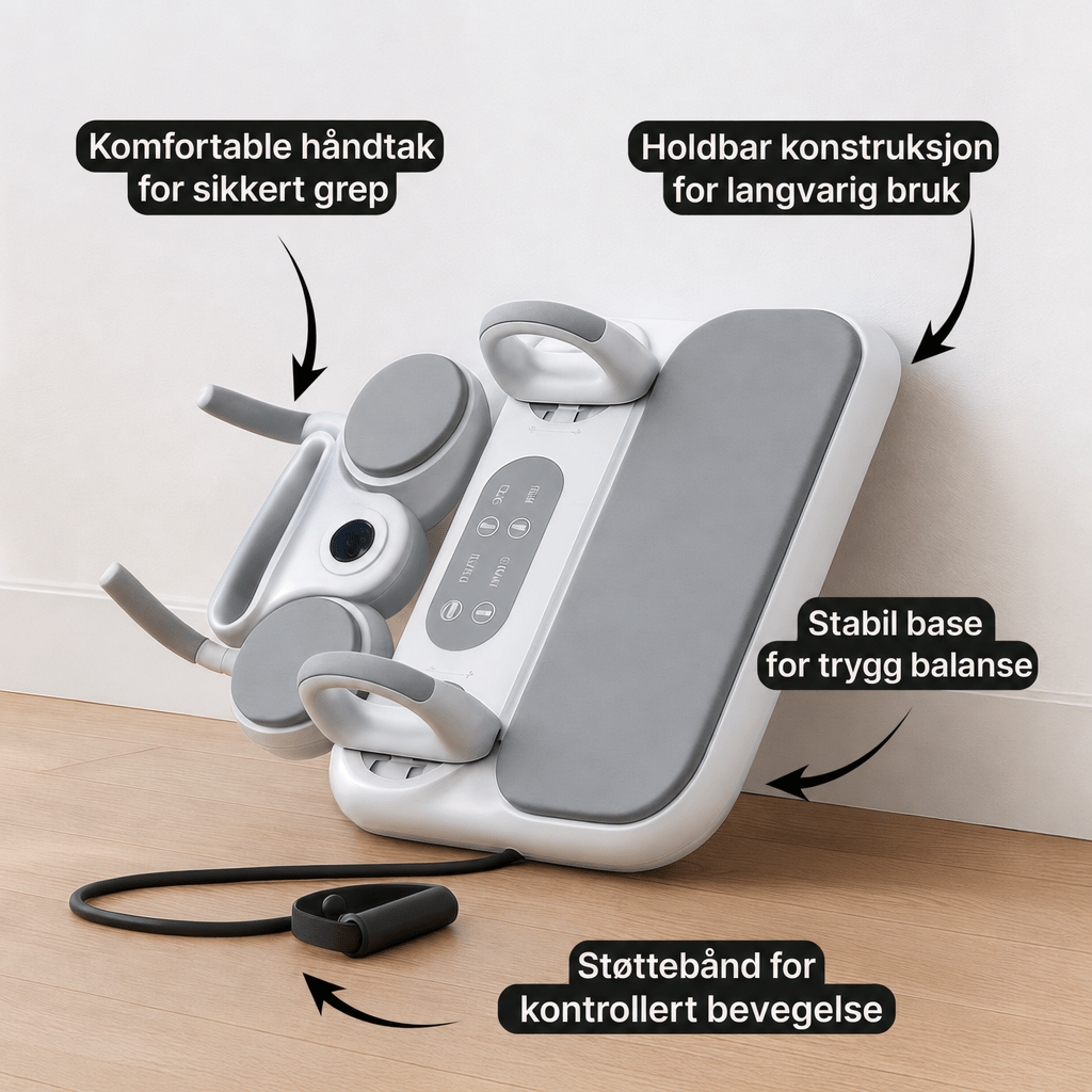 Magehjul – Multifunksjonell treningsplate - AVABeauty.no