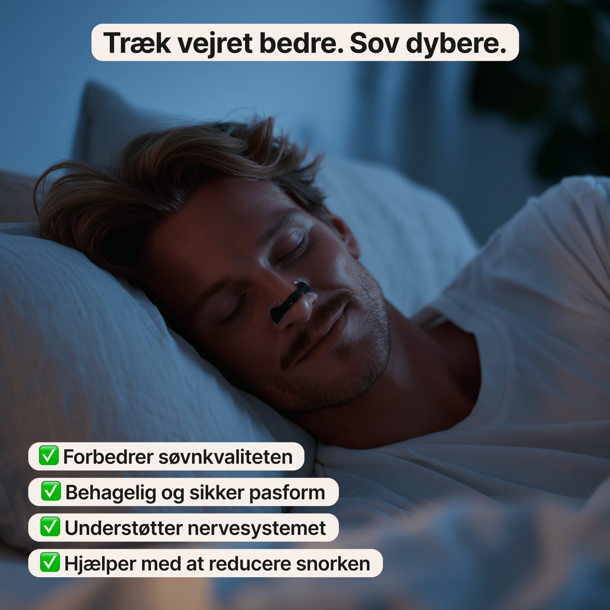 Magnetisk nesedilator – Forbedret åndedrett og søvnkvalitet - AVABeauty.no