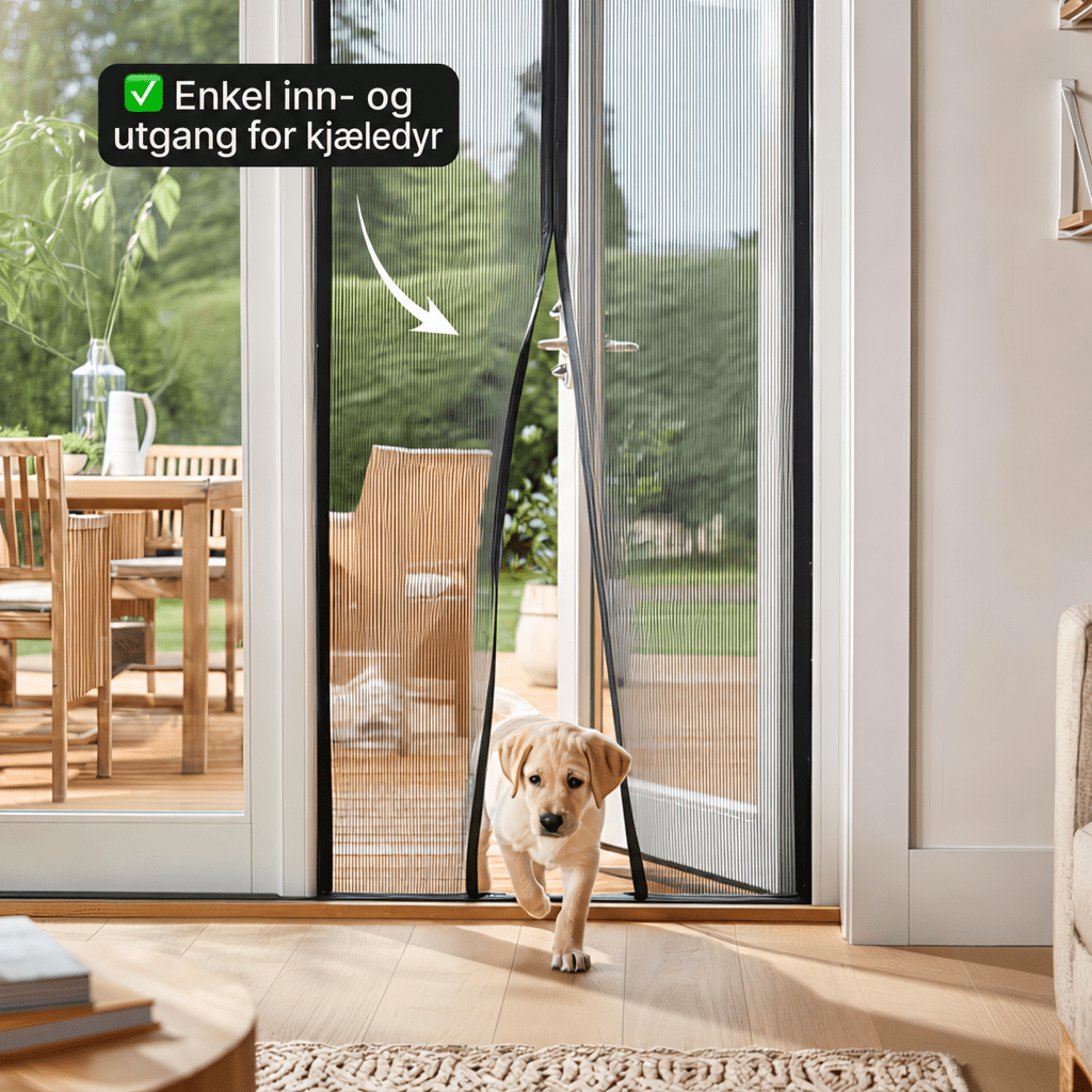 Magnetisk skjermDør – Holder insekter ute - AVABeauty.no