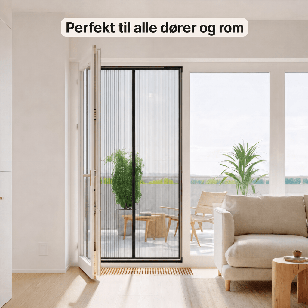 Magnetisk skjermDør – Holder insekter ute - AVABeauty.no
