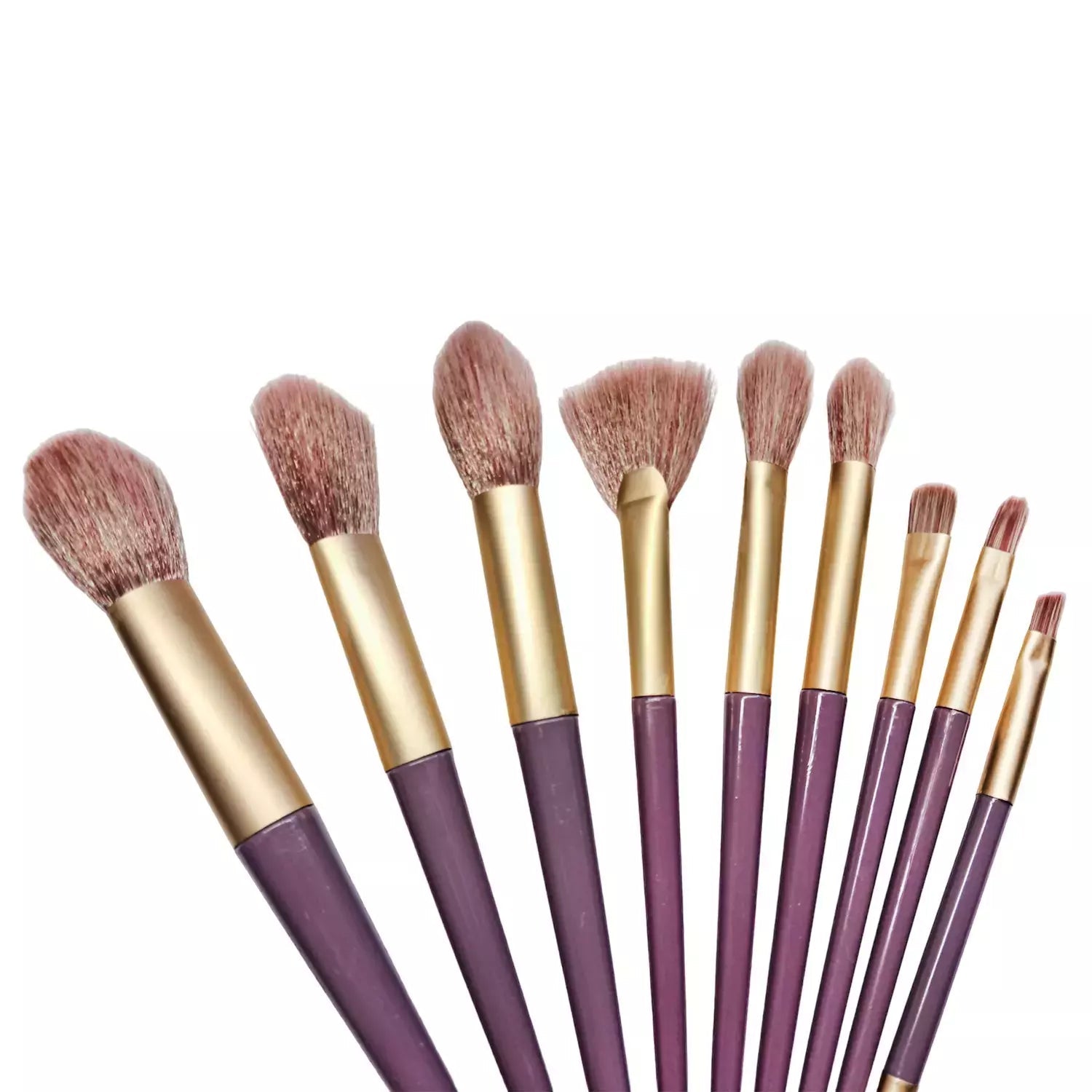 Makeup Børstesett (9 stk) - AVABeauty.no