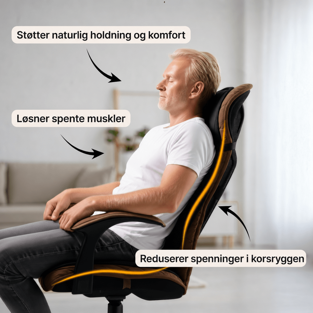 Massasjemadrass med varme - AVABeauty.no