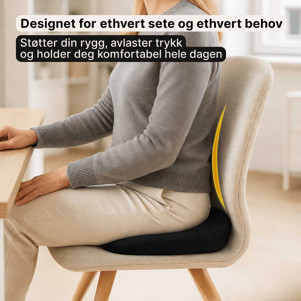 Memory foam setepute til bil - AVABeauty.no