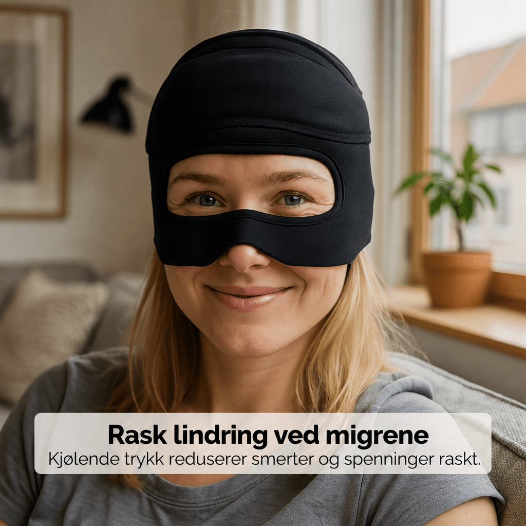 MigraineRelief – Elektrisk migrenepannevarmer - AVABeauty.no