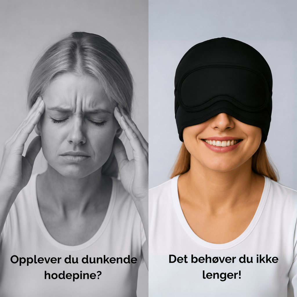 MigraineRelief – Elektrisk migrenepannevarmer - AVABeauty.no