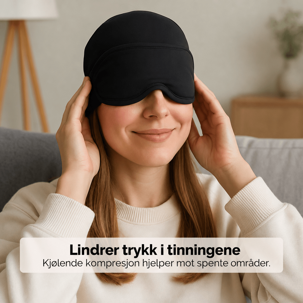 MigraineRelief – Elektrisk migrenepannevarmer - AVABeauty.no