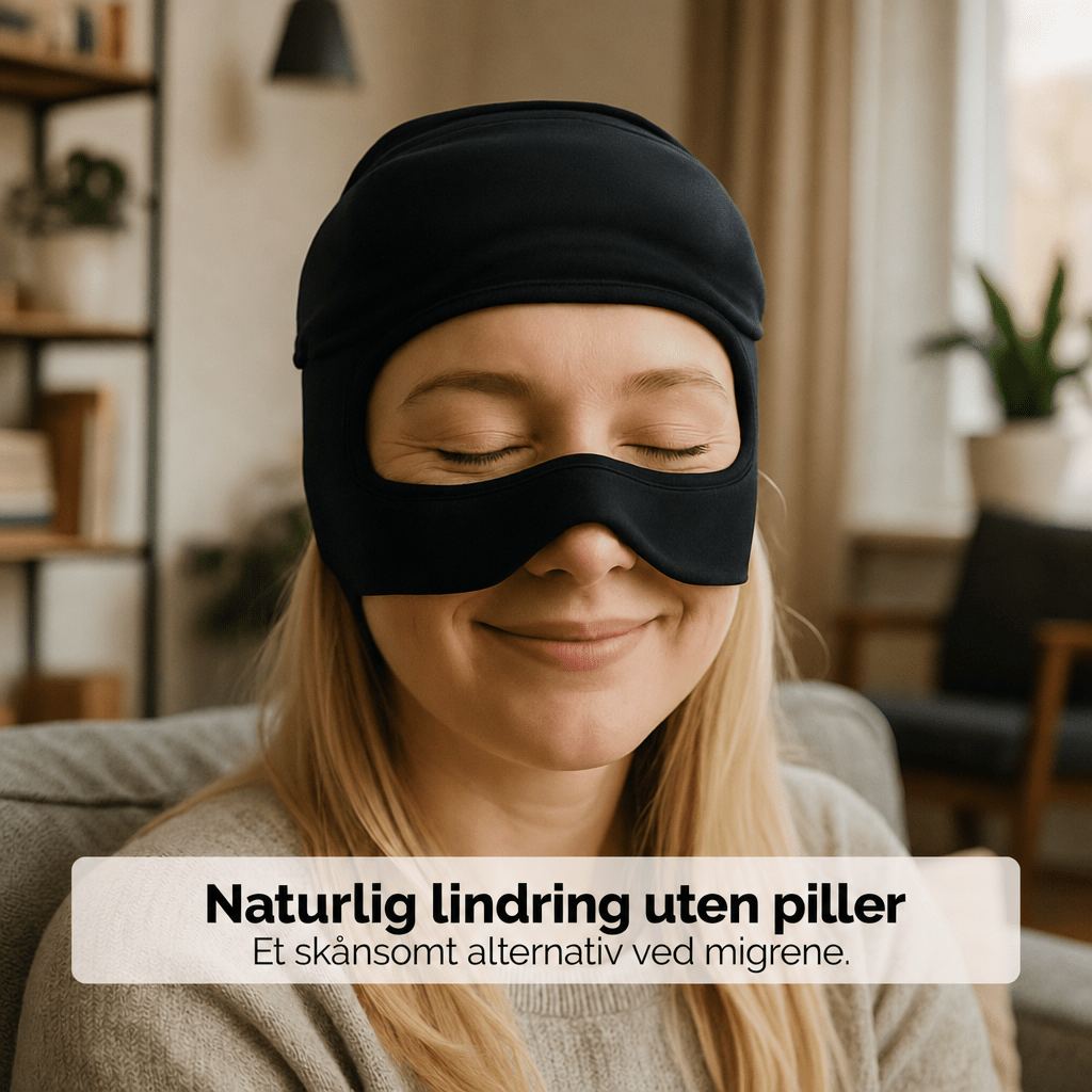 MigraineRelief – Elektrisk migrenepannevarmer - AVABeauty.no