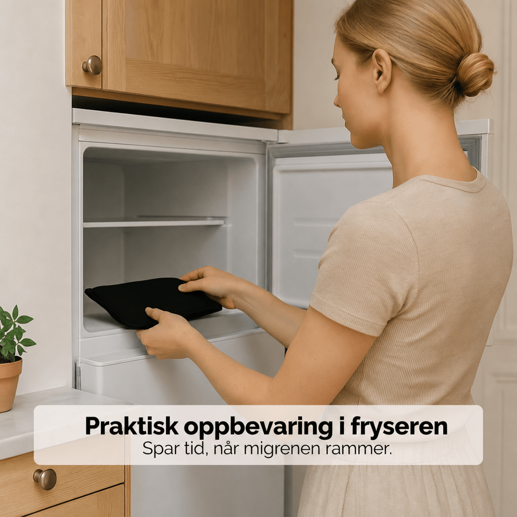 MigraineRelief – Elektrisk migrenepannevarmer - AVABeauty.no