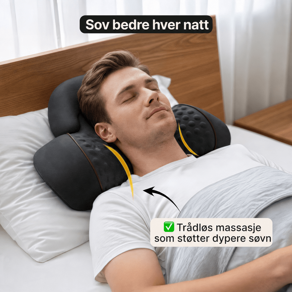 Nakkemassagepute – Oppladbar - AVABeauty.no