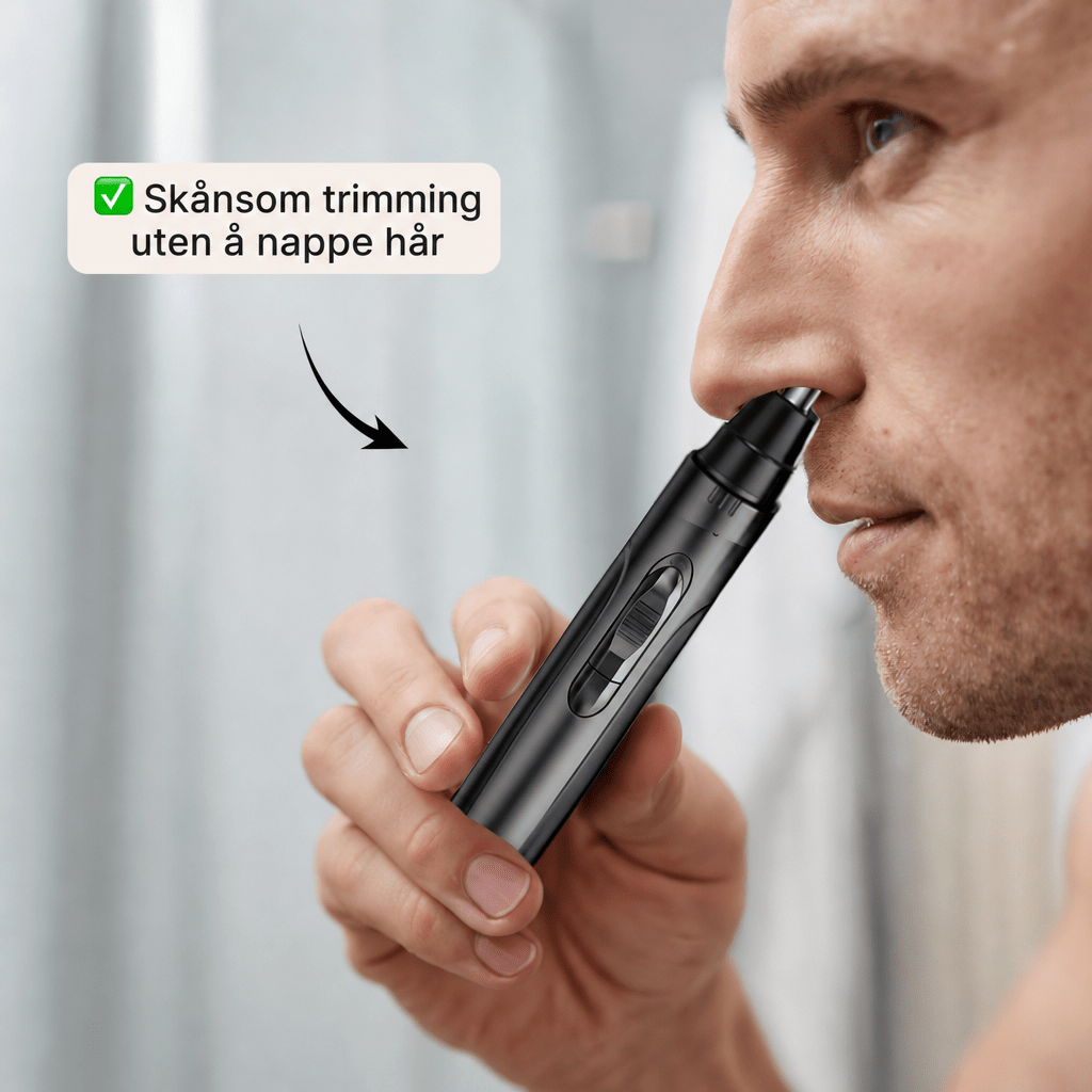 Nesehårstrimmer – Elektrisk barberapparat - AVABeauty.no