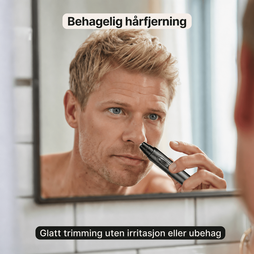 Nesehårstrimmer – Elektrisk barberapparat - AVABeauty.no