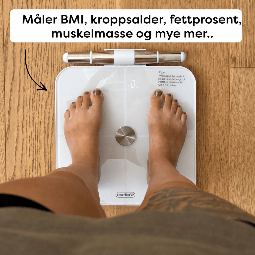 NordicFit Kroppsskanner (Inkl. norsk app) - AVABeauty.no