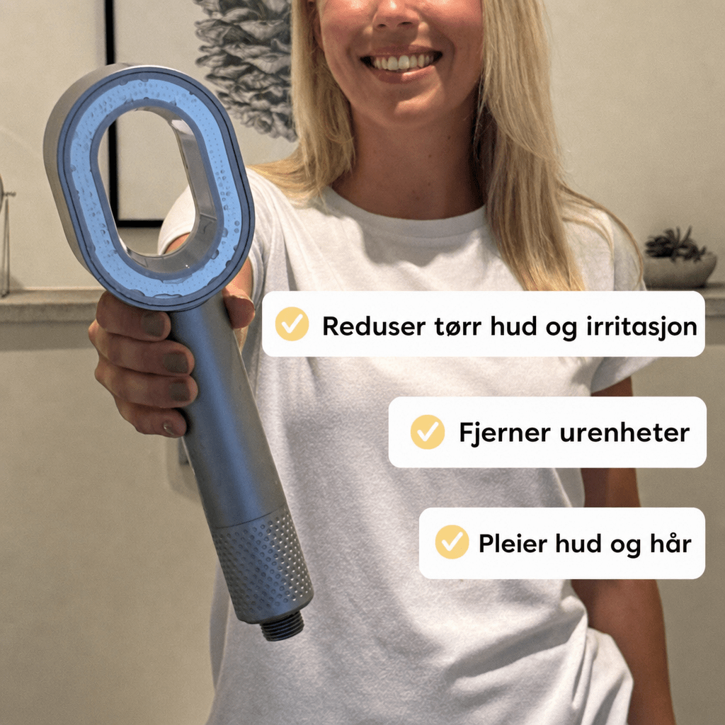 PureNordic - Dusjhode inkl. kalkfilter - AVABeauty.no