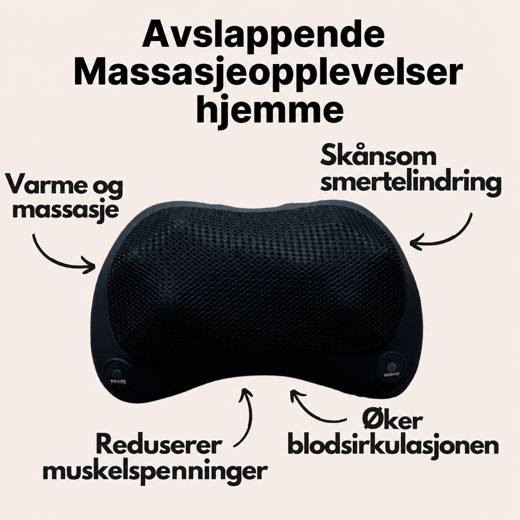 RelaxFlex Massasjepute - Lindrer muskelspenninger og forbedrer blodsirkulasjonen - AVABeauty.no