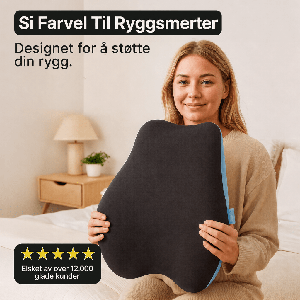 Ryggstøtte i memoryskum - AVABeauty.no