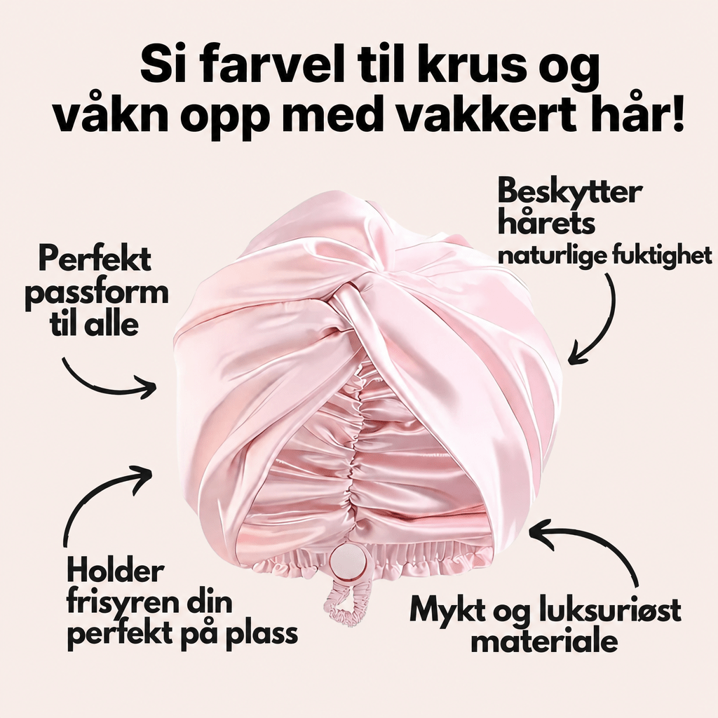 SilkyDream justerbar silkelue for sunt hår - AVABeauty.no
