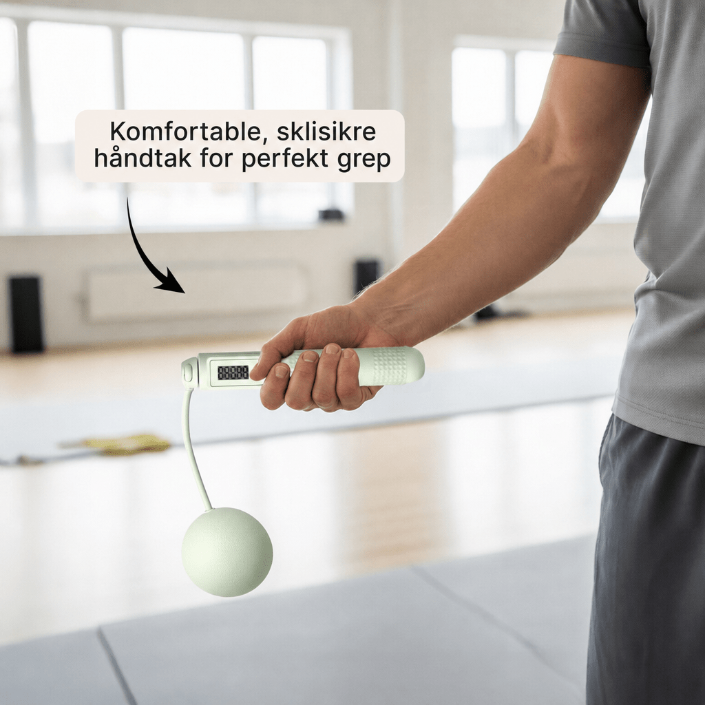 Sjippetau av ståltråd for voksne med to formål, vektbærende, intelligent telling, elektronisk, trådløst ball - sjippetau for sport - AVABeauty.no