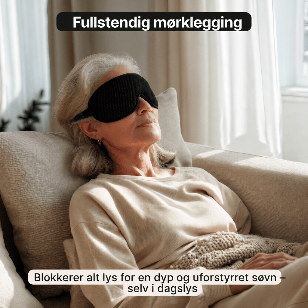 SleepMax – Sovemaske for mørklegging - AVABeauty.no