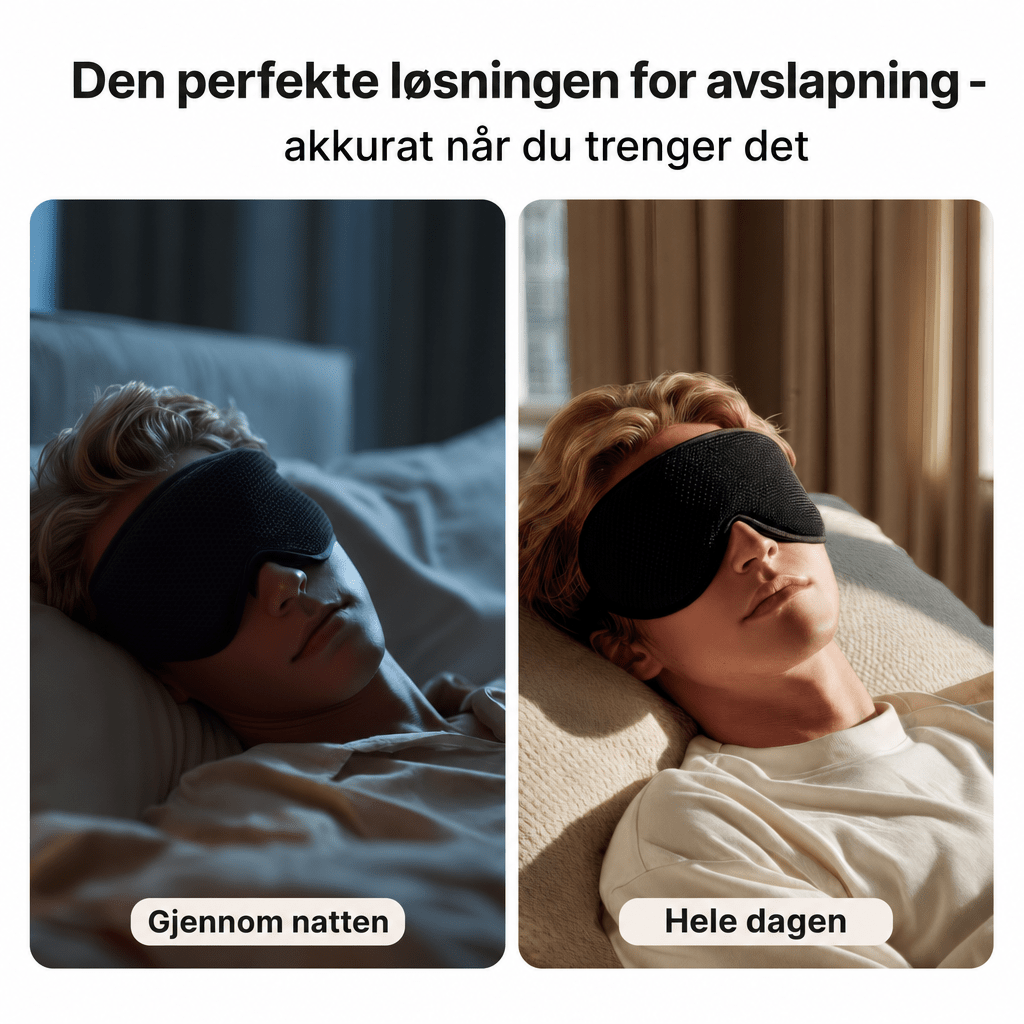 SleepMax – Sovemaske for mørklegging - AVABeauty.no