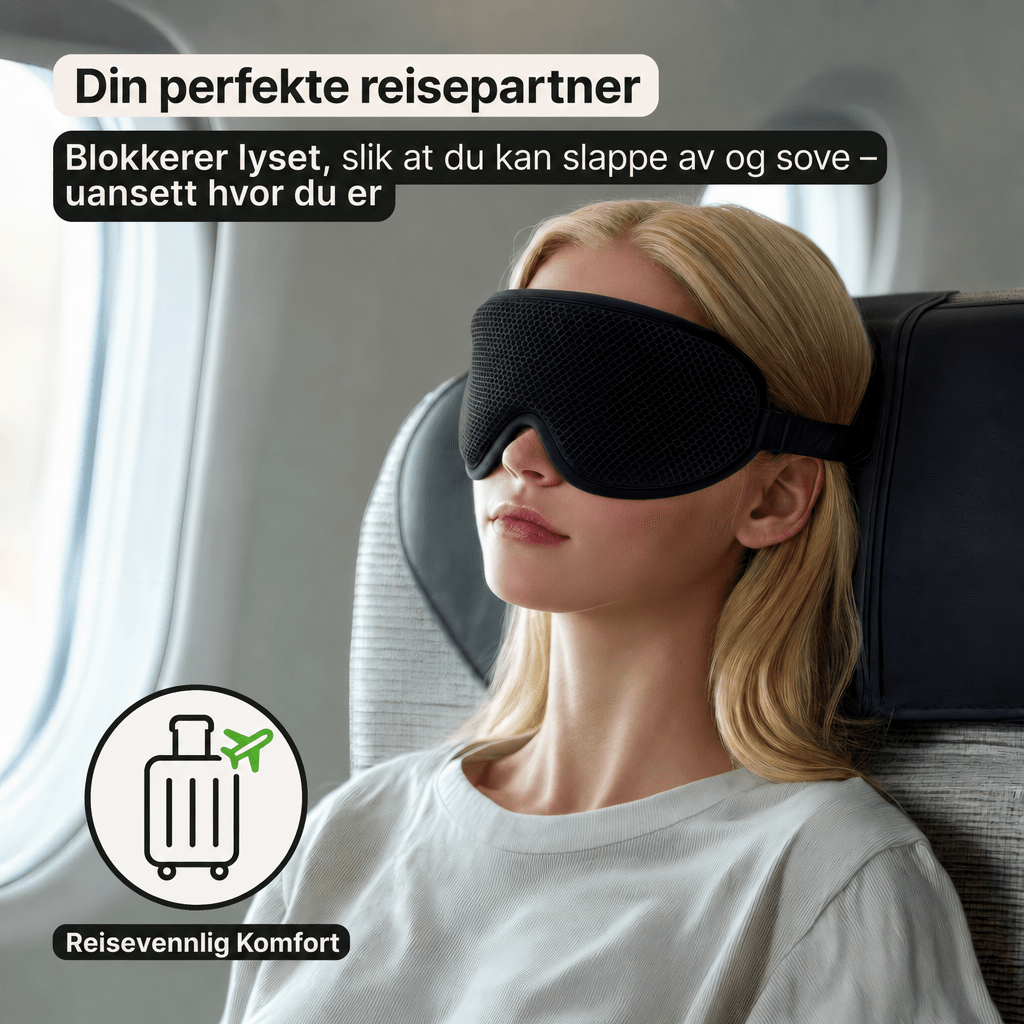 SleepMax – Sovemaske for mørklegging - AVABeauty.no