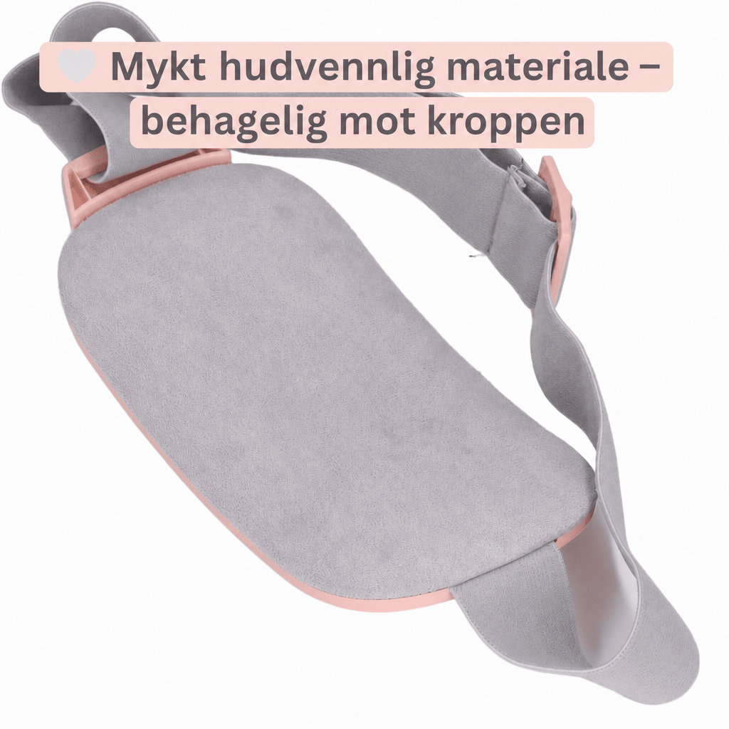 Smertelindrende varmepute, periodevarmebelte og massasjeapparat for menstruasjonskramper med 3 varmenivåer og 3 massasjemetoder for kvinner - AVABeauty.no