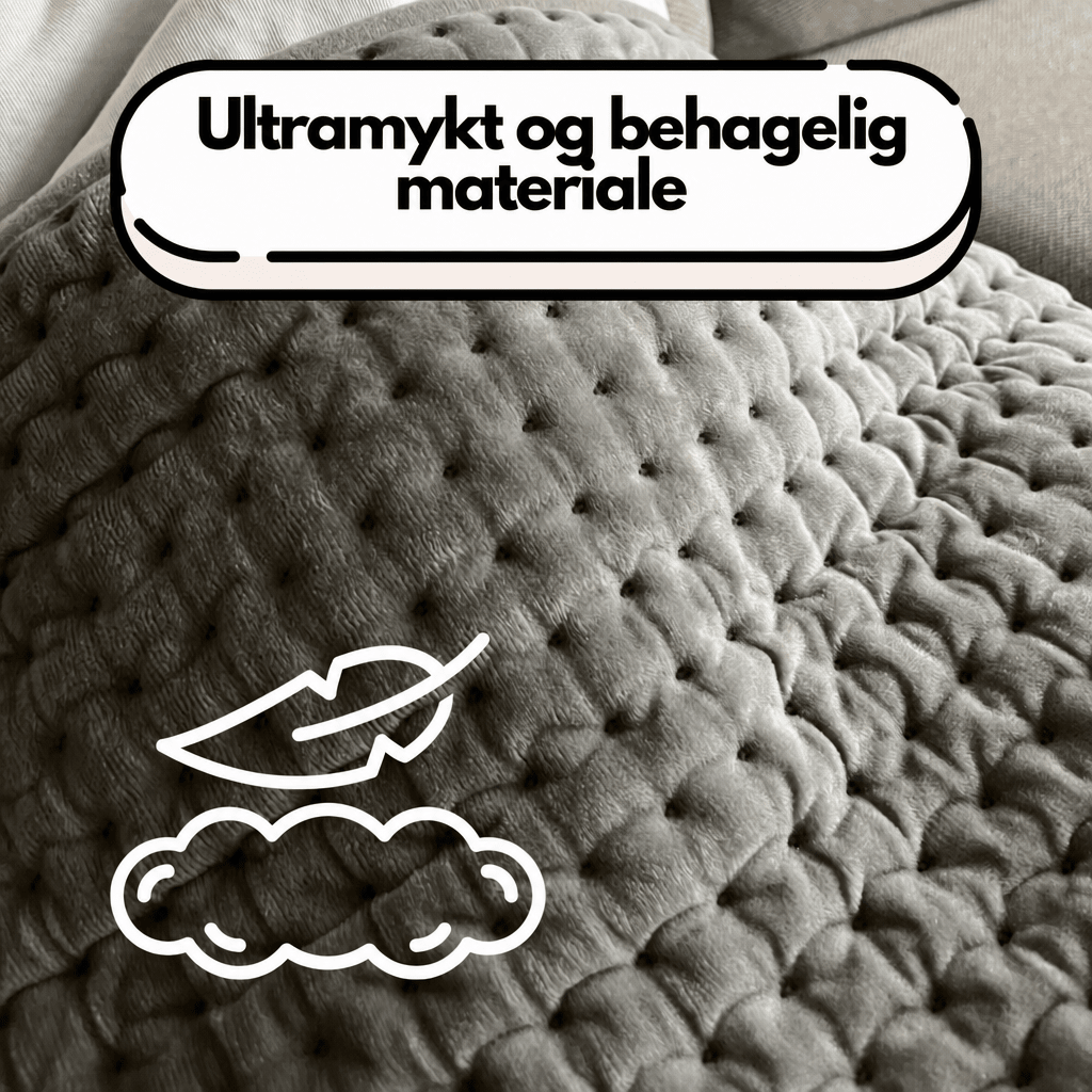 SootheMaster™ Stort elektrisk varmepledd for rygg - , nakke - og skuldersmerter (30x60 cm) - AVABeauty.no