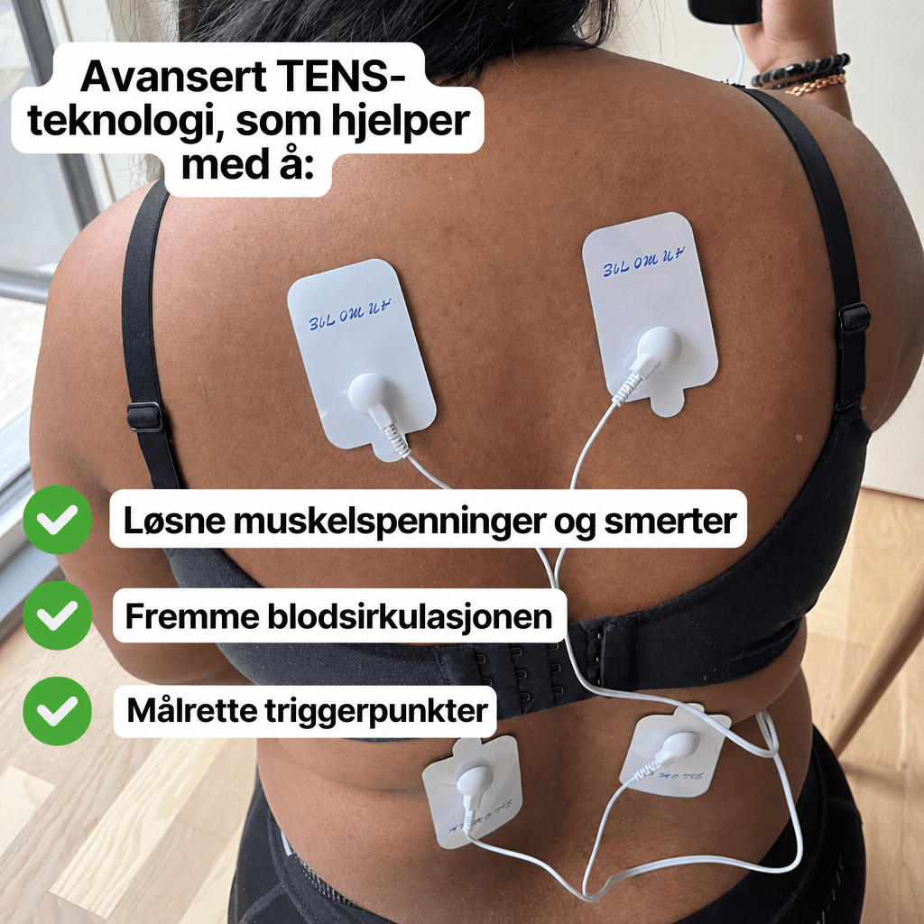 TENSRelief™ – Effektiv muskelstimulering og avslapning - AVABeauty.no