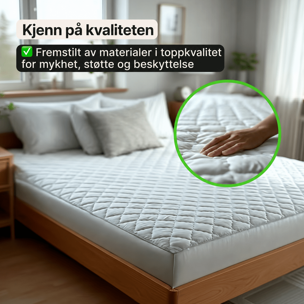 Vanntett madrassbeskytter - AVABeauty.no