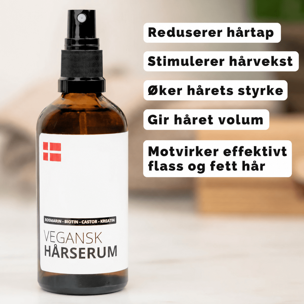 Vegansk Hårserum 100 ml - AVABeauty.no