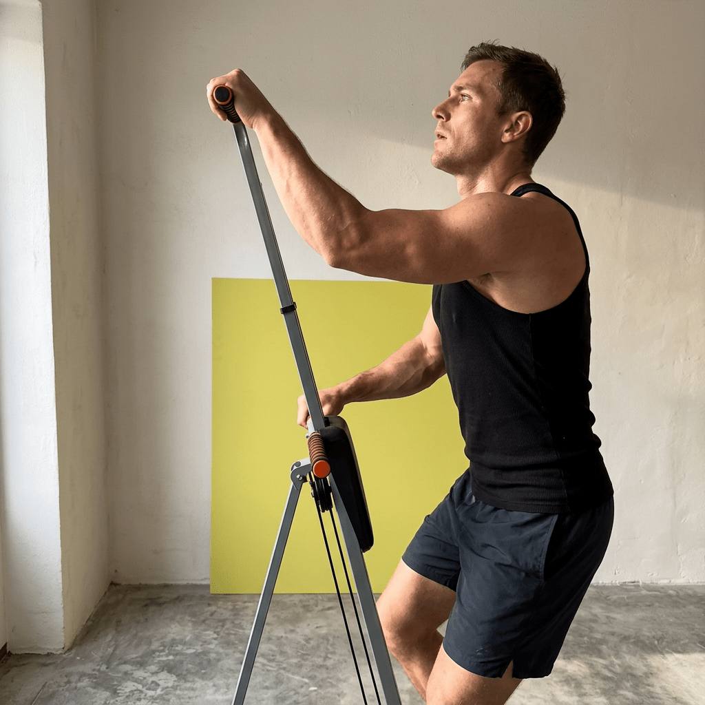 Vertikal klatremaskin – Treningsmaskin - AVABeauty.no
