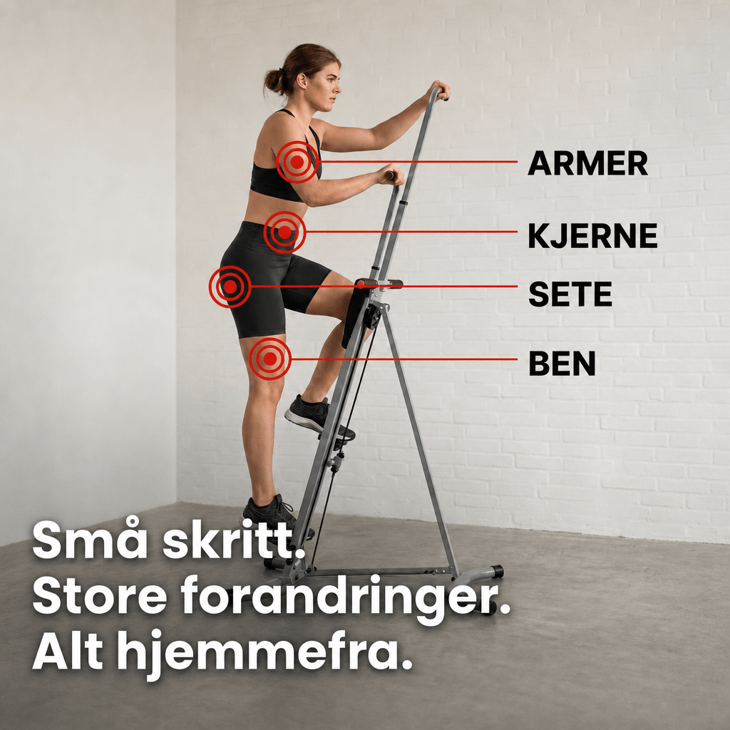 Vertikal klatremaskin – Treningsmaskin - AVABeauty.no