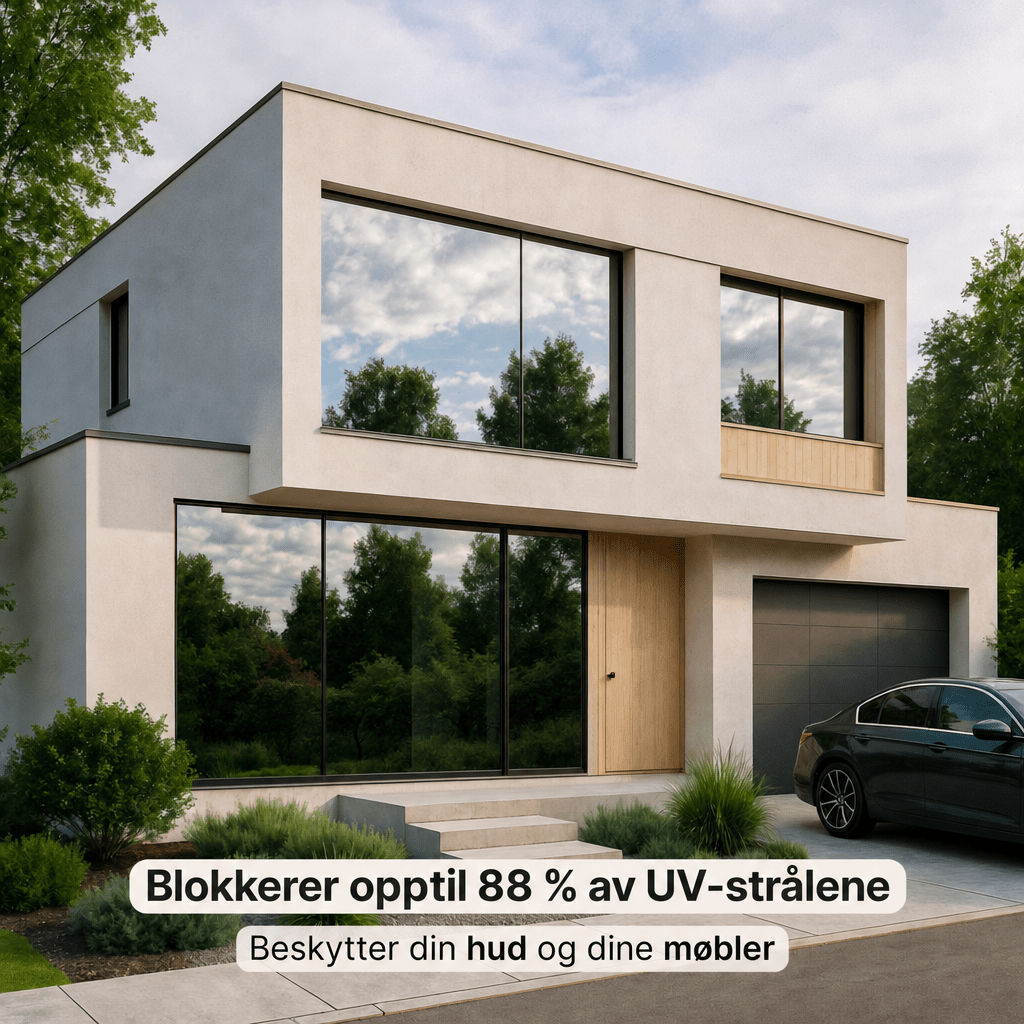 Vindusfolie – Solavskjerming og privatliv - AVABeauty.no
