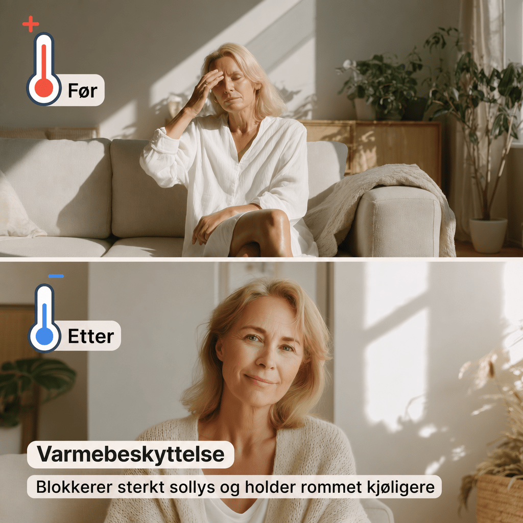 Vindusfolie – Solavskjerming og privatliv - AVABeauty.no
