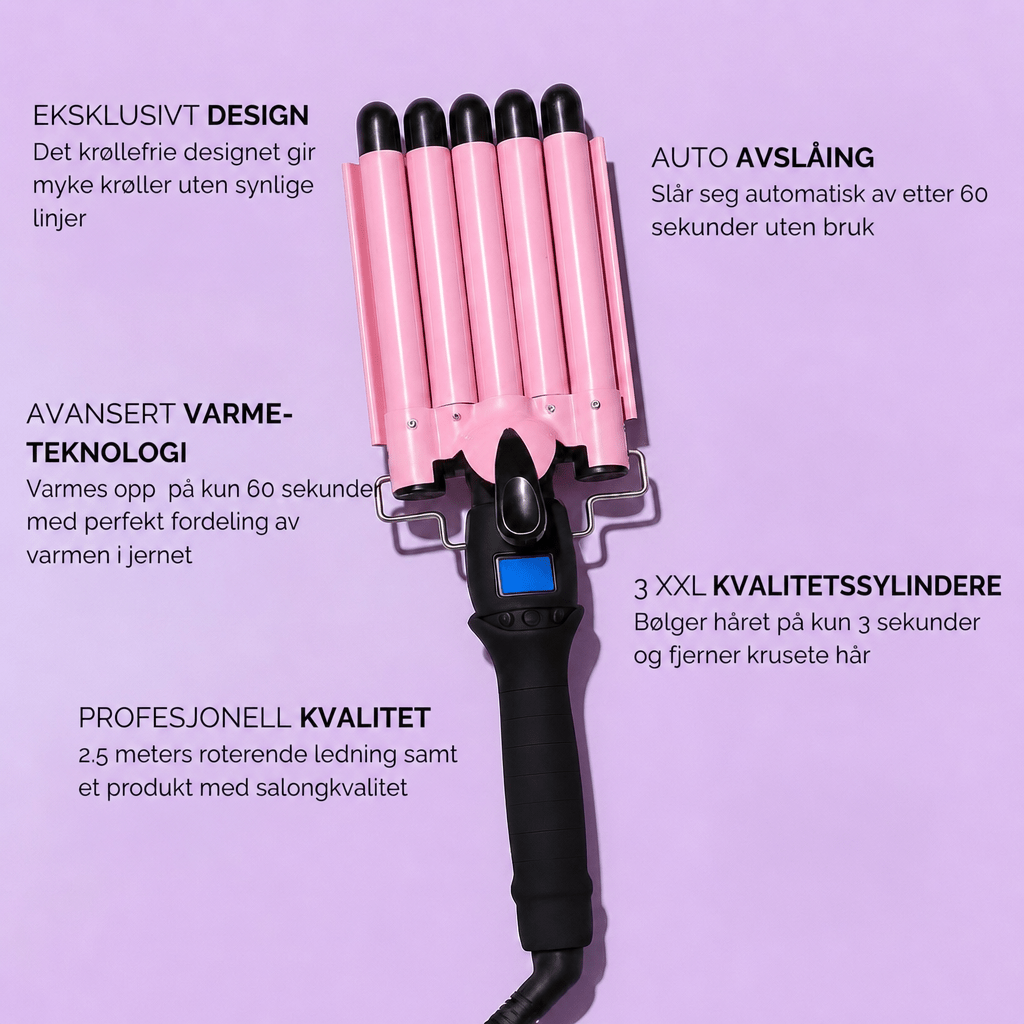 Waver Max – Voluminøse bølger på sekunder - AVABeauty.no